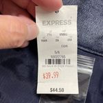 EXPRESS NWT Blue Sailor Button Front Lace Up Back Mini Skirt Photo 6