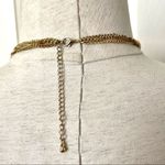 Gold tone 3 tier beaded necklace Photo 9