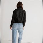 Madewell  Washed Leather Motorcycle Jacket-‎ New S Photo 2