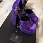 Versace Aevitas Crystal Embellished Sandals EU 39 Photo 5