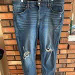 LuLaRoe  Distressed Blue Jeans Photo 0