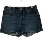 Levi's  Women’s Dark Wash Blue HR Jean Cutoff Shorts for Women Size 29” Photo 0
