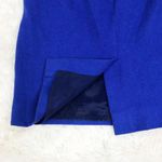 J.Crew 100% Wool No 2 Pencil Skirt Royal Blue Knee Length Fitted Lined Size 4 Photo 8
