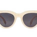 Betsey Johnson etsey Johnson Women's Pin Up Sunglasses Cateye, Nude/Snakeskin, 52mm Photo 0