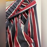 frame denim Frame Easy striped charmeuse wild leg pants MEDIUM Photo 5