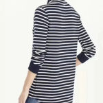J.Crew  Factory‎ Striped Funnelneck Sweatshirt Xs Photo 2
