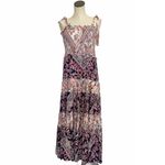 Abel the label NWOT  X Anthropologie Tired Smocked Maxi Dress Patch Work Photo 1