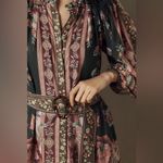 Farm Rio  Green Flowering Garden Tree Mini Dress, Size Small , $248 Photo 3