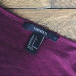 Forever 21 Boho Long-Sleeved Mini Dress in Maroon | Size S Photo 4