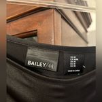 Bailey 44 Black Fringe Midi Skirt Photo 1