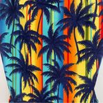 Malibu Dream Girl  XL Retro Tropical Hawaiian Palm Trees Tankini Tank Bikini Top Photo 2