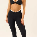 CSB SERENITY DIP LEGGINGS Black Size XS Photo 0