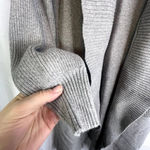 Venus Heather Gray Duster Cardigan Open Front Size Small Photo 5
