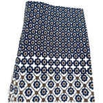 Attyre Women's Geometric Print Pull On Ankle Pants Size 14 Petite Career Casual Blue Photo 7