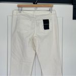 Club Monaco  White Ella Slim Straight Jeans NWT Size 32 Photo 9