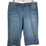 Sonoma  Modern Skimmer Women's Denim Capri Shorts Photo 0
