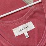 The Great Dress slim henley tank midi womens Red (medium) minimalist casual Photo 1