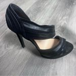 Gianni Bini  Black Strappy Platform 4.5” Heels Photo 2
