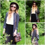 H&M Mixed Pattern Boho Kimono Jacket Photo 1