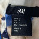 H&M Lightweight Sleeveless Summer Sun Dress Size 4 Small Photo 6