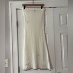 Cotton Emporium Topshop Crochet Maxi Skirt Elegant Colorful Crochet Flowers NWOT Size 8 -‎ 10 Photo 3