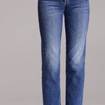 Aritzia Denim Forum Arlo High Rise Straight Ankle Photo 0
