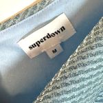 superdown Revolve  Tiffany Mini Dress in Light Blue Photo 5