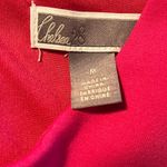 Chelsea28  Fuschia Pink Ruffle Hem Mini‎ Sleeveless Sheath Dress Women's M Photo 4