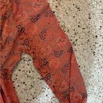 Anthropologie Boemo Revolve Maxi Dress Coral Pink Sz M Ruffle Tiered Long Sleeve Photo 4