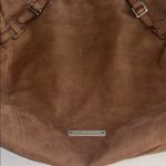 MANDARINA DUCK BROWN SUEDE SHOULDER BAG ZIP CLOSURE PRELOVED VERY CLEAN INSIDE Photo 5
