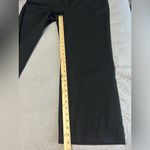 346 Brooks Brothers stretch Women's Elegant Black Wide Leg Trouser.98%wool Size 12 Photo 14