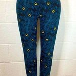 LuLaRoe Teal Peacock Leggings Photo 0