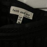 Faith and joy  Elegant Black A-Line Skirt Photo 5