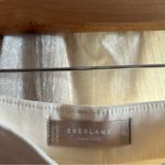 Everlane  The Utility Barrel Pant Bone White Cropped Organic Cotton‎ NEW Size 10 Photo 3