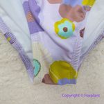 NEW Beth‎ Richards Delray 70’s Floral Bikini Bottoms, purple, size S Purple Photo 3