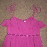 Dress the Population Dream Floral Lace Tiered Tie Strap Sundress Hibiscus XXL Photo 5
