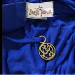 Luli Fama  Vibrant Blue T-Back Dress with adjustable length Photo 5