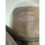 Brand New Offline by Aerie Real Lux Women's Small Faux Leather Green Leggings Photo 2