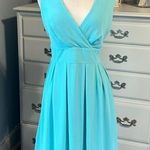 Orsay Seafoam Dressy Dress Aquamarine Womens 40 Party Church Wedding Size 10 Photo 0