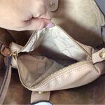 Steve Madden Tan Bparker Crossbody Purse Handbag with Green Bow Photo 11