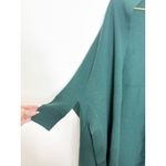 Sandro  Celeste Fringed Open-front Cardigan One Size Green Oversized Quiet Luxury Photo 8