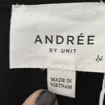 Andree by Unit Andree Elegant Black Blouse Size 1X NWT Photo 1