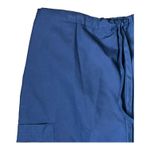 Peaches Uniforms Scrub Cargo Bottom Blue Drawstring Waist 7167C Women Small NWT Photo 4