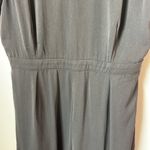 Naked Zebra NWT  black Wide Legged Ruched Waist open back Jumpsuit size Large Photo 3