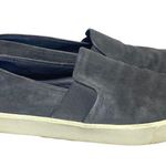 Vince  Women's Sz 6 Gray Pebbled Leather Slip On Loafers Shoes Photo 1