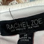 Rachel Zoe Chevron Crochet Knit Maxi Sleeveless Dress Medium NEW Orange Pink Photo 3