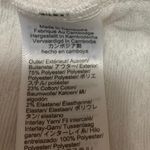 J.Crew Women's White Long Sleeve Quilted Turtleneck Pullover Sweater Top Size L Size L Photo 3