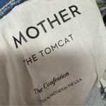 MOTHER Superior The Tomcat Denim Jeans Ripped Distressed The Confession Blue 28 Photo 9