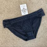 Becca  Prairie Rose Bikini Bottom Black S Photo 2