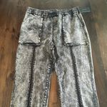 American Bazi Los Angeles Denim Jogger Acid Black Pants Pockets Plus Size 2X Photo 1